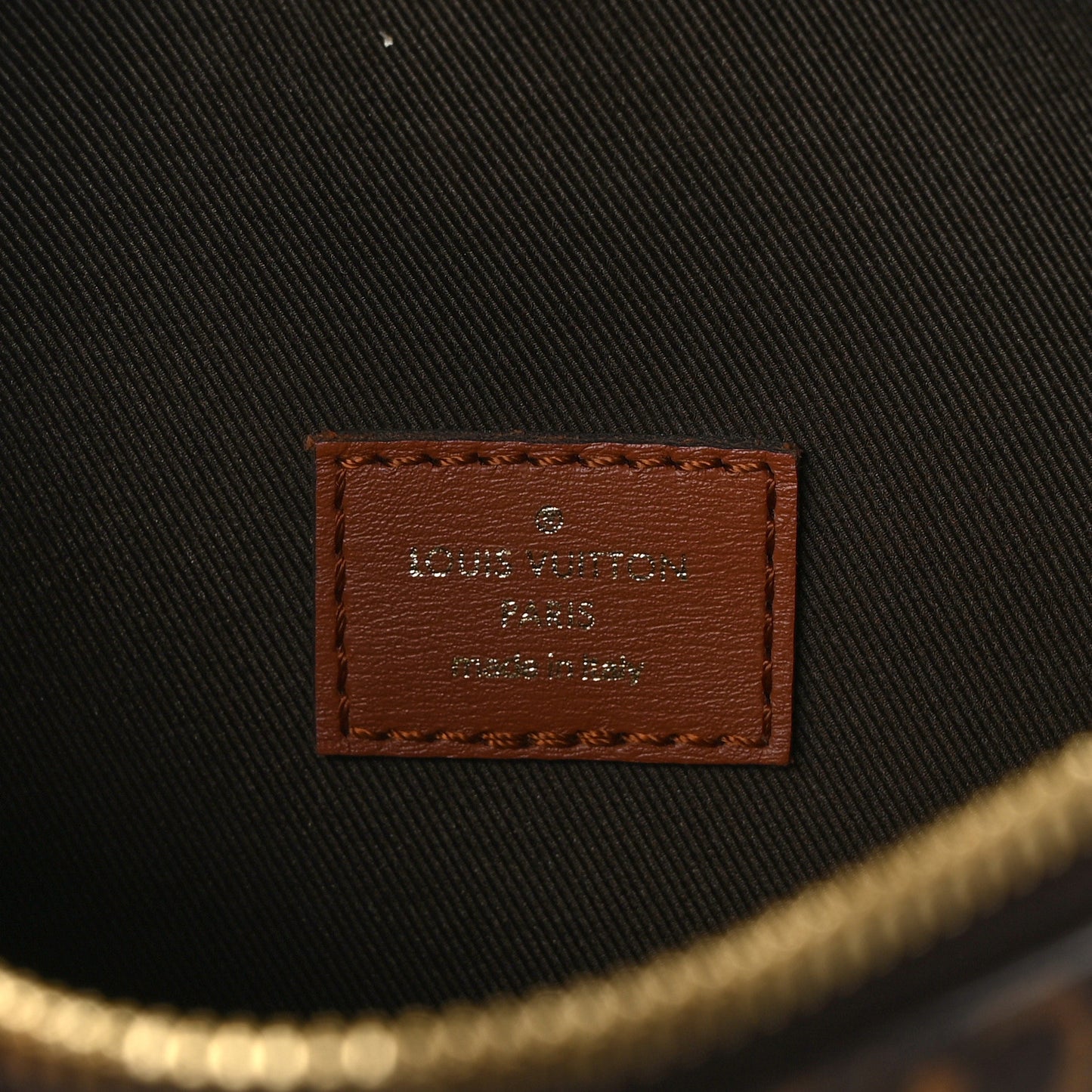 Reverse Monogram Loop Hobo
