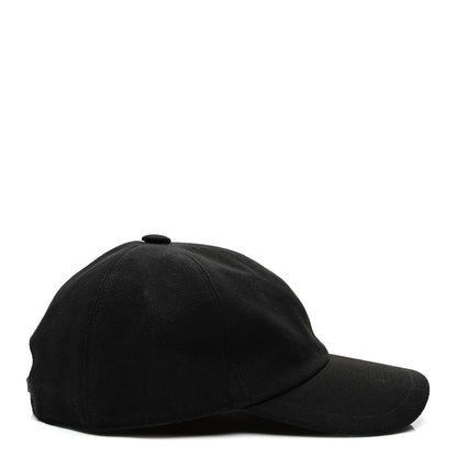 Chanel Cotton CC Cap Hat Black Coral 3 of 7