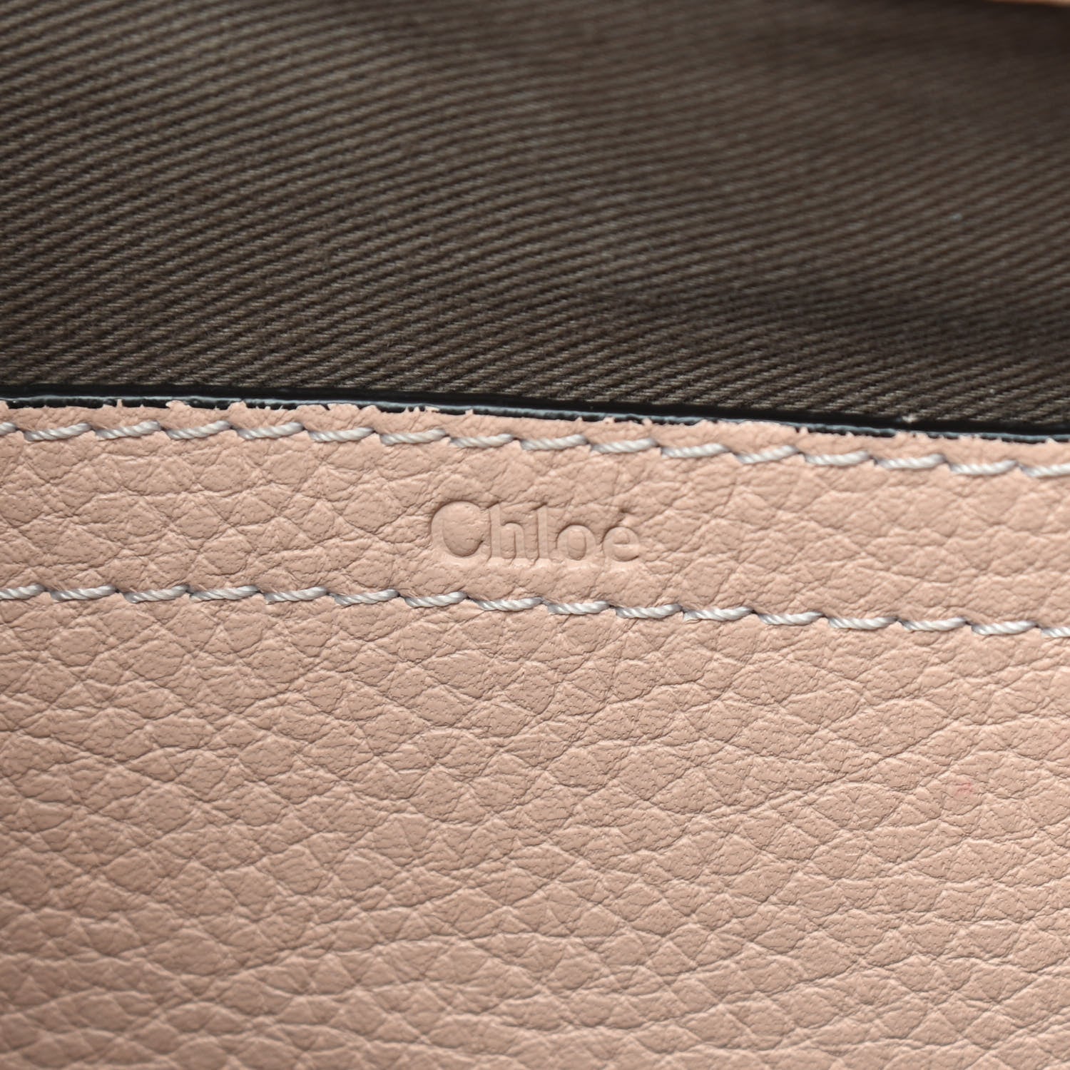Chloe Calfskin Medium Marcie Round Crossbody Bag Blush Nude 8 of 10