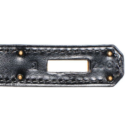 Hermes Box Kelly Retourne 28 Black 10 of 24