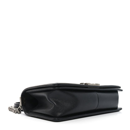 Chanel Caviar Quilted Medium Boy Flap Black 4 of 10