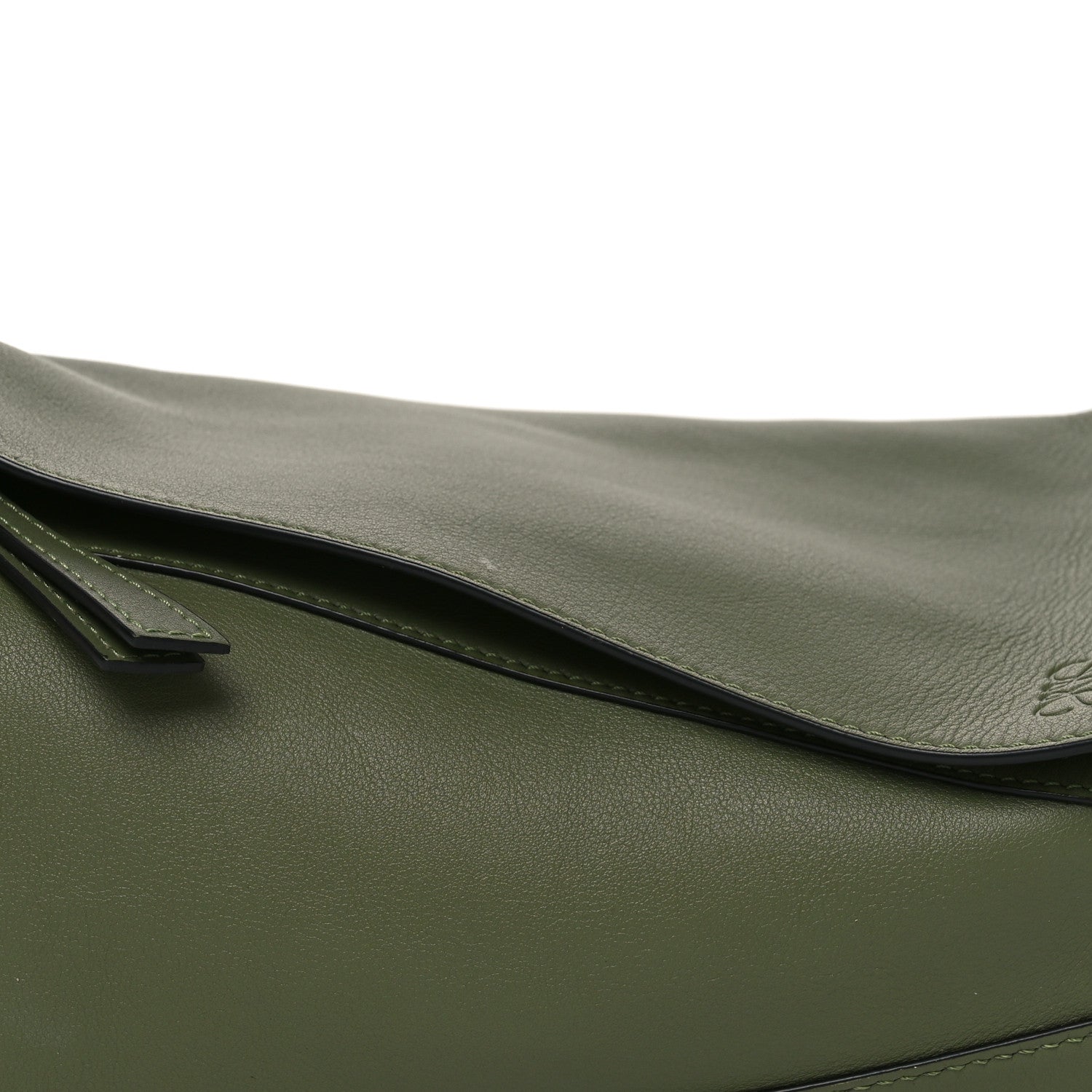 Loewe Calfskin Puzzle Hobo Avocado 7 of 9