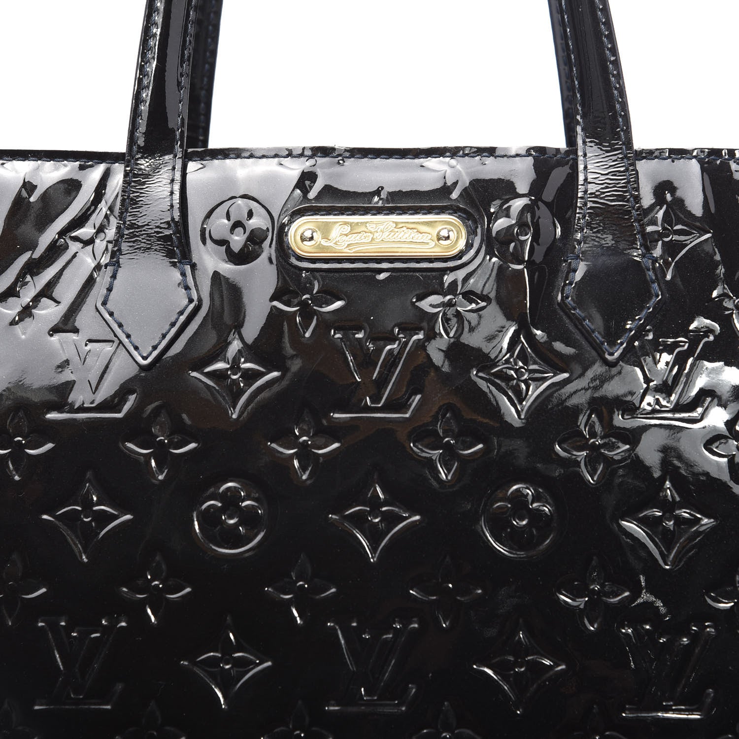 Louis Vuitton Vernis Wilshire MM Blue Infini 11 of 11