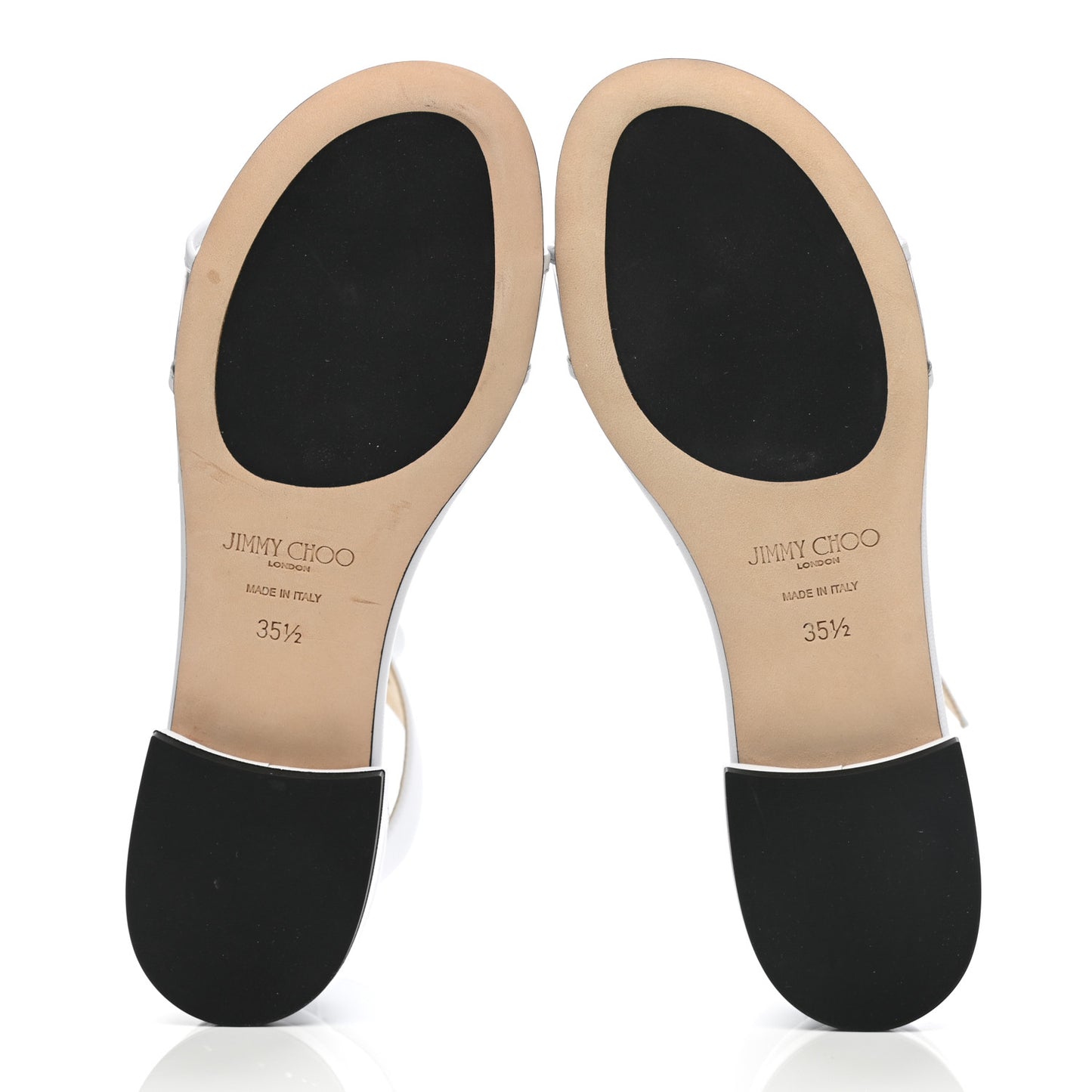 Calfskin Sandals 35.5 White