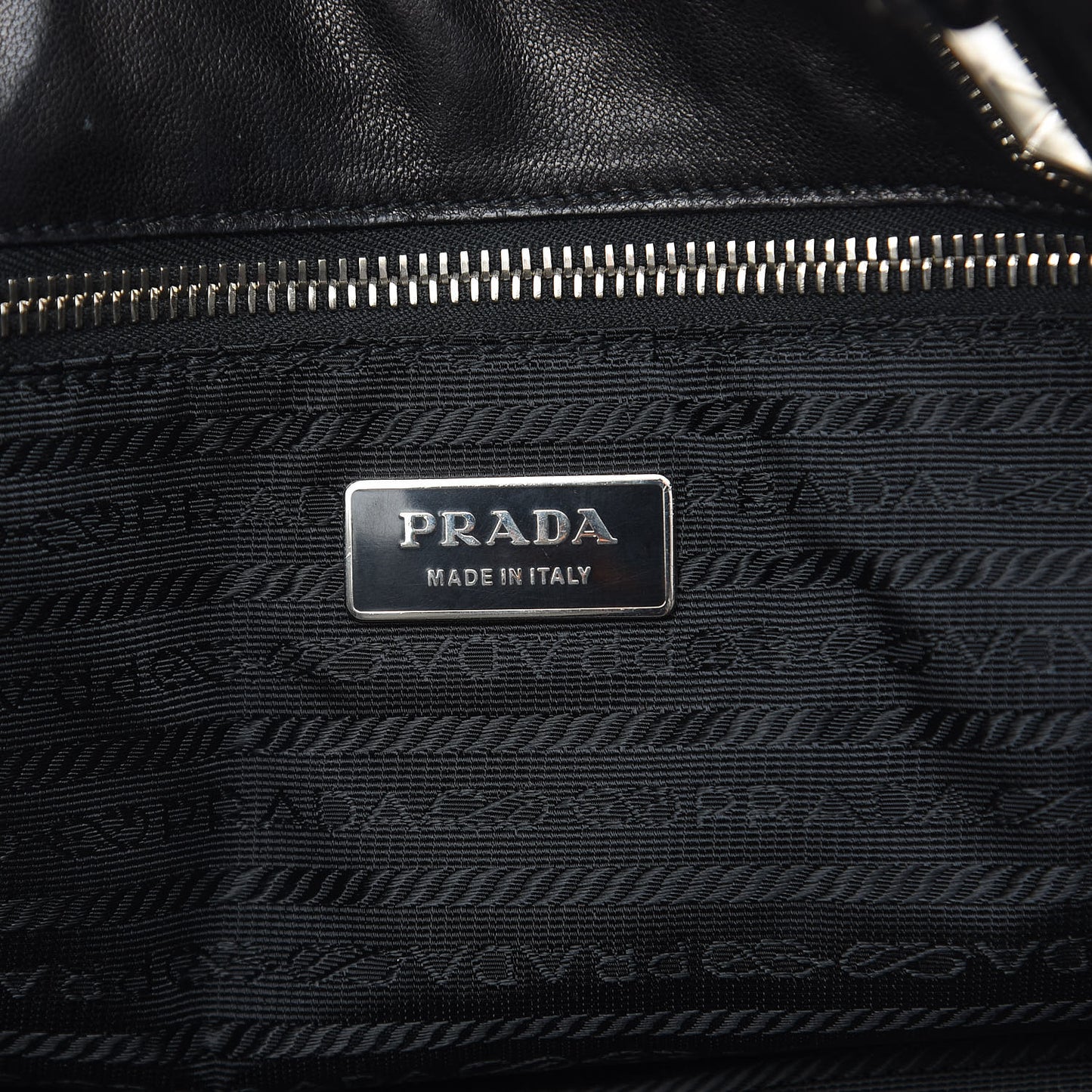 Nappa Shoulder Bag Black