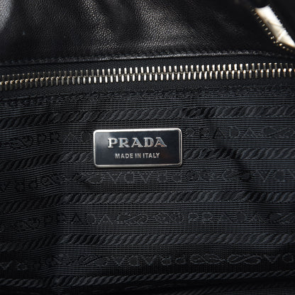 Prada Nappa Shoulder Bag Black 7 of 15