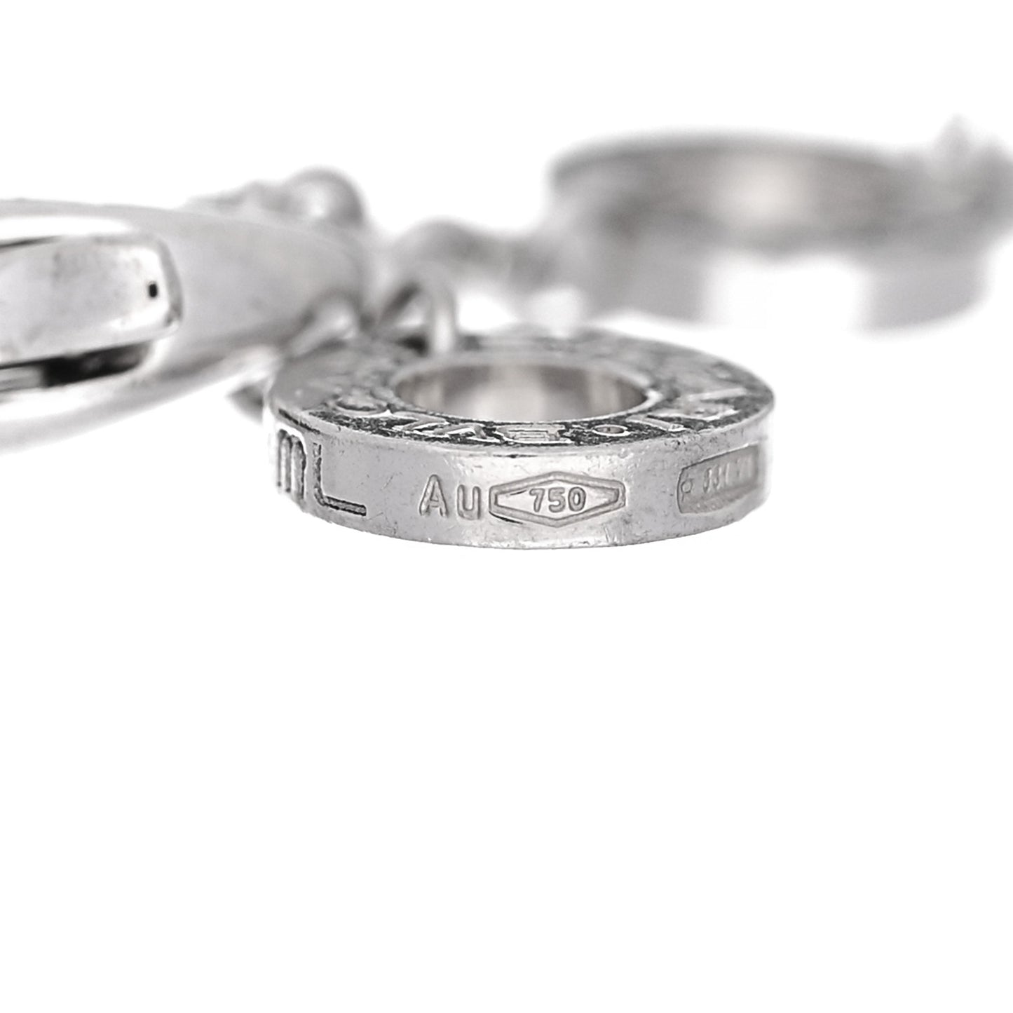 18K White Gold Diamond BVLGARI BVLGARI Openwork Bracelet ML