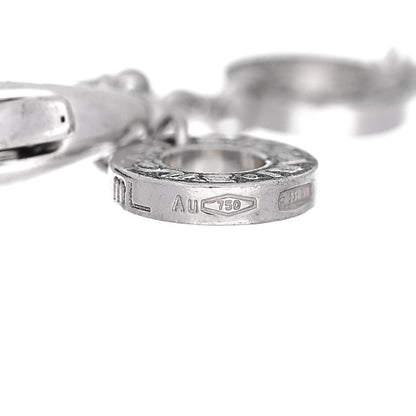 Bulgari 18K White Gold Diamond BVLGARI BVLGARI Openwork Bracelet ML 5 of 7