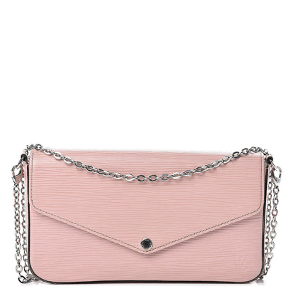 Louis Vuitton Epi Pochette Felicie Rose Ballerine 1 of 15