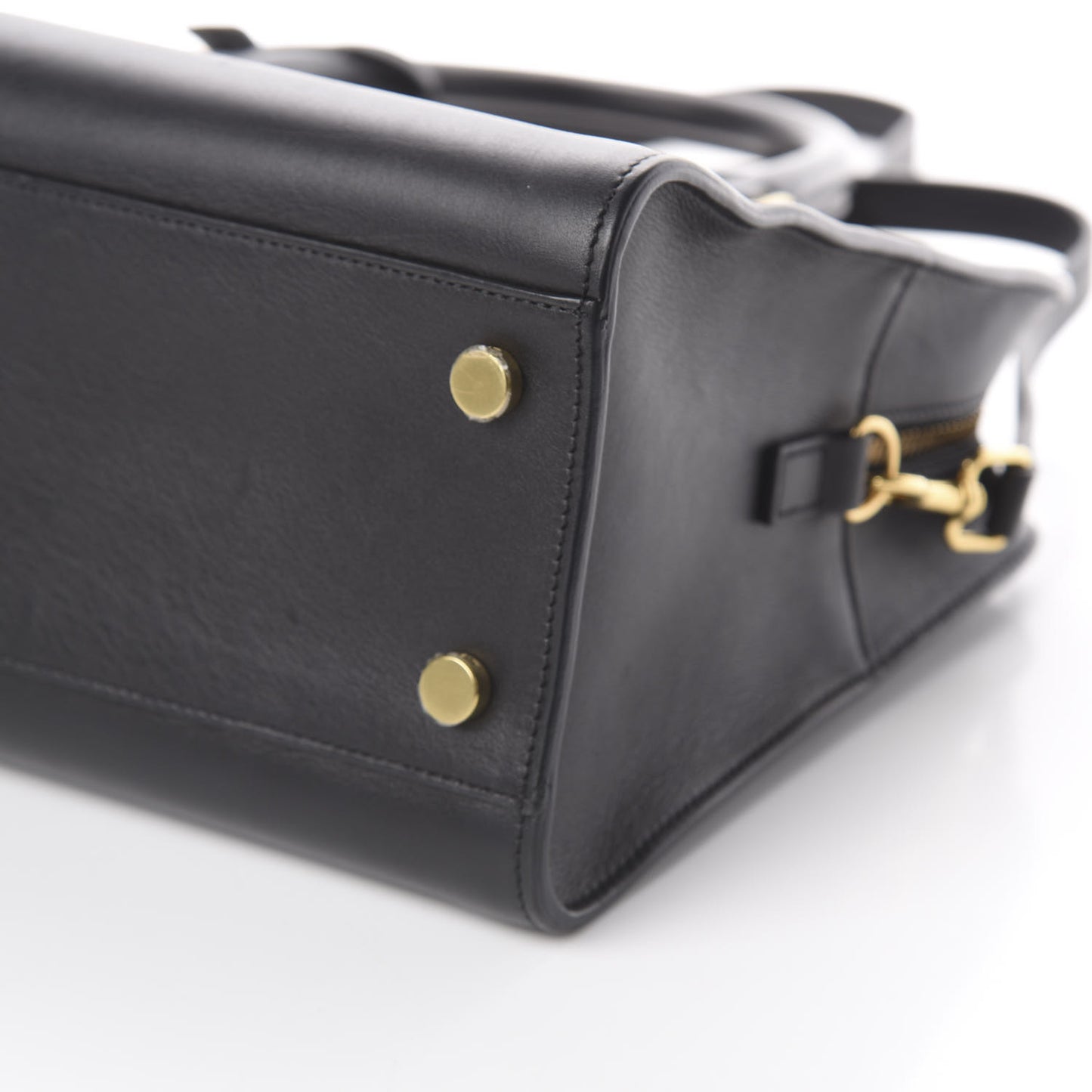 Smooth Calfskin Small Monogram Cabas Black