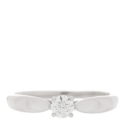 Tiffany Platinum Diamond .20ct Harmony Solitaire Engagement Ring 51 5.75 1 of 5