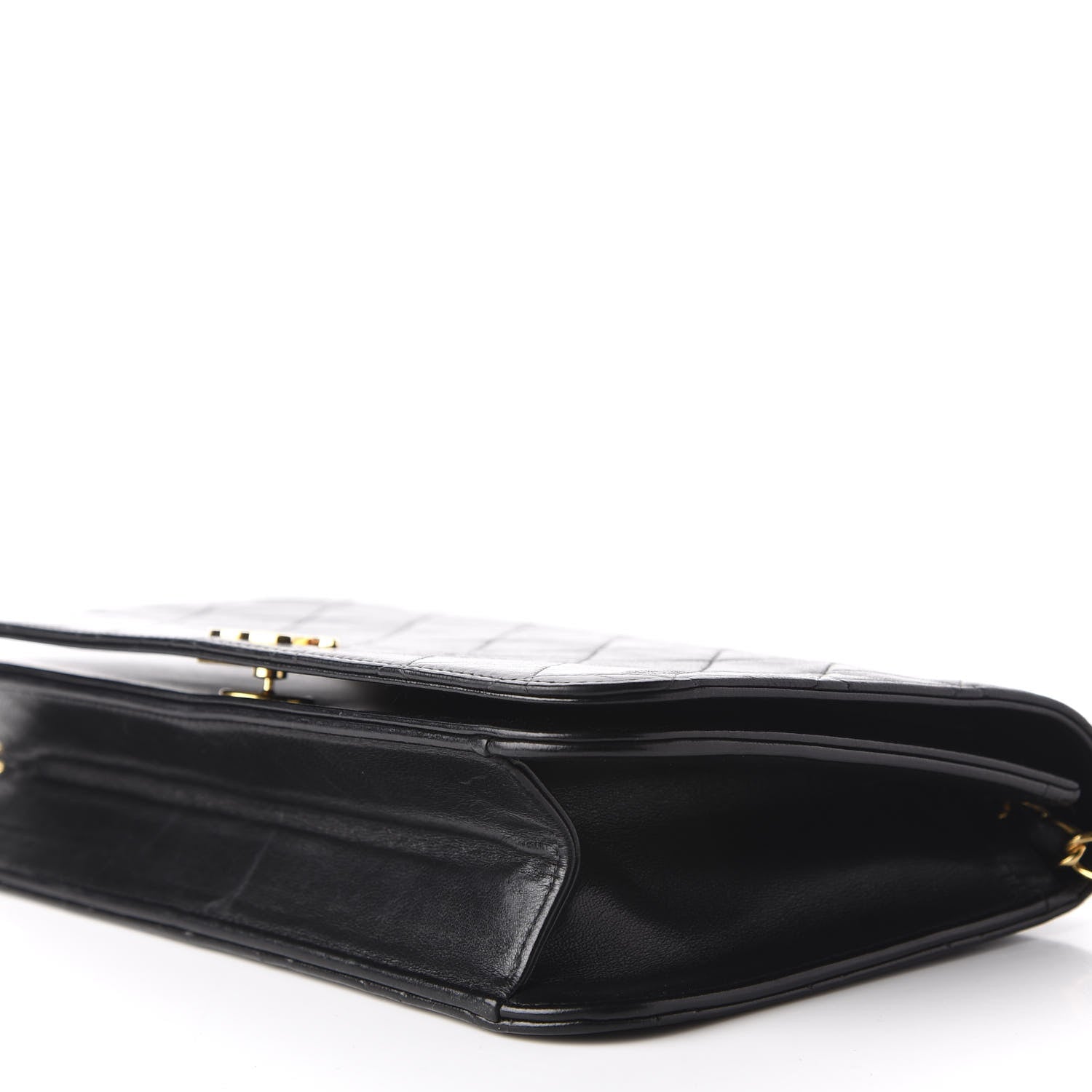 Chanel Lambskin Quilted Small Single Flap Black 7 of 11