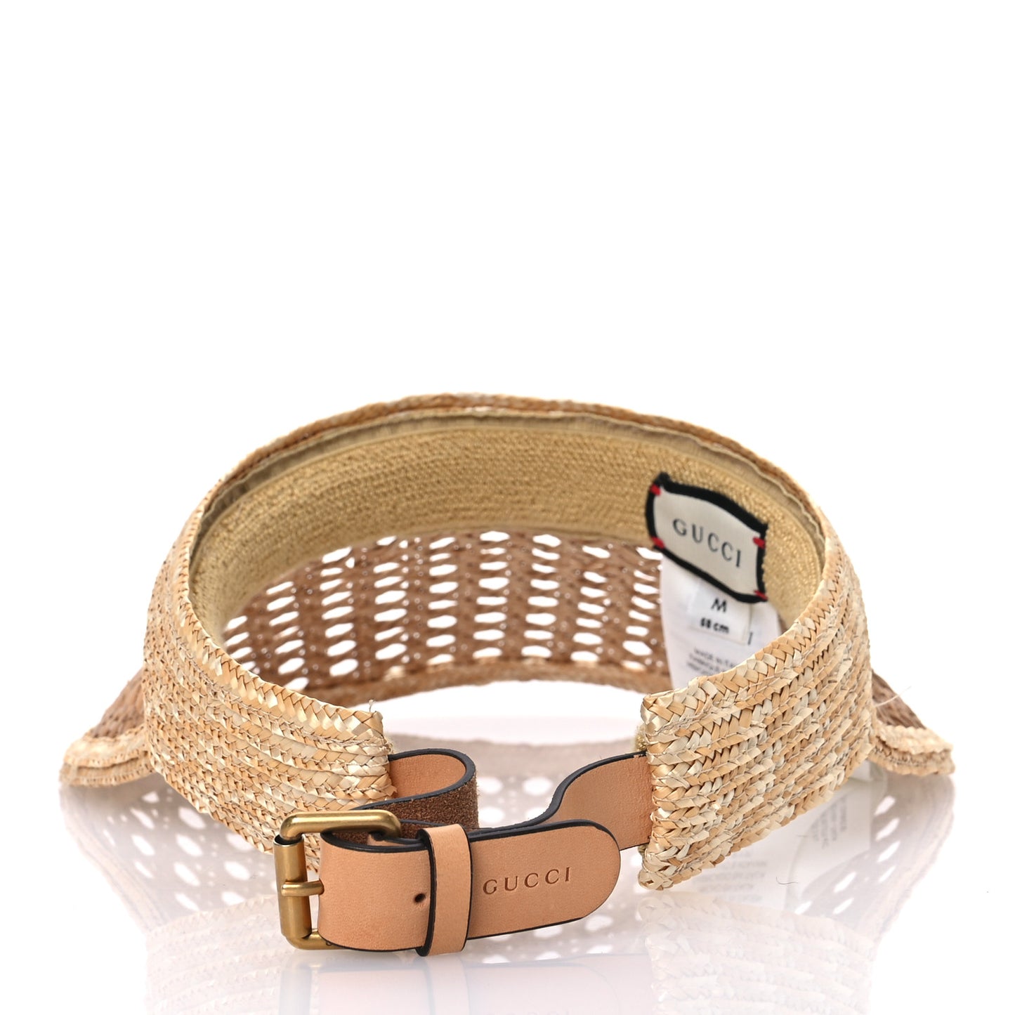 Raffia Visor M Natural