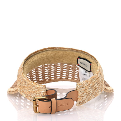 Gucci Raffia Visor M Natural 6 of 10
