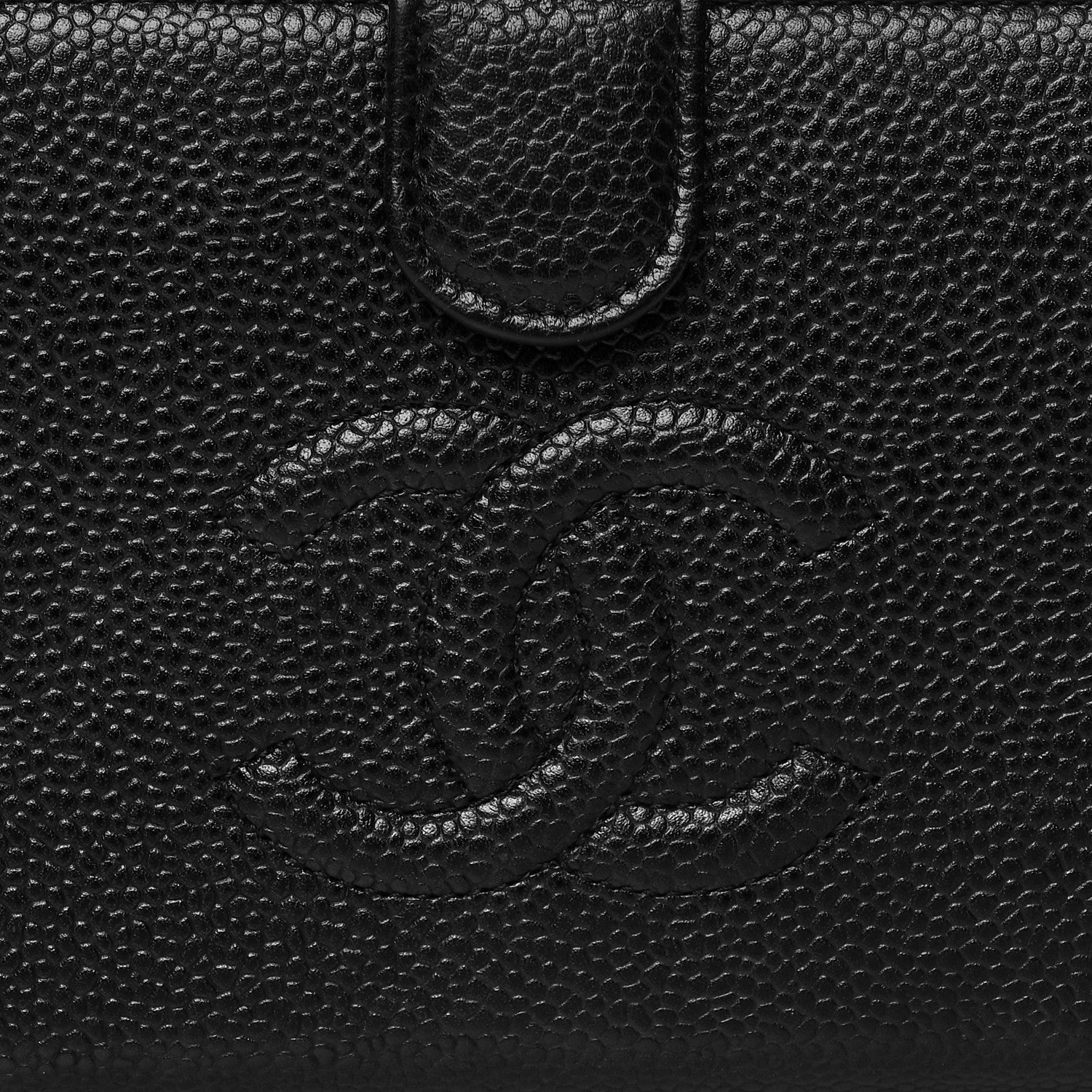 Chanel Caviar Timeless CC French Wallet Black 7 of 8