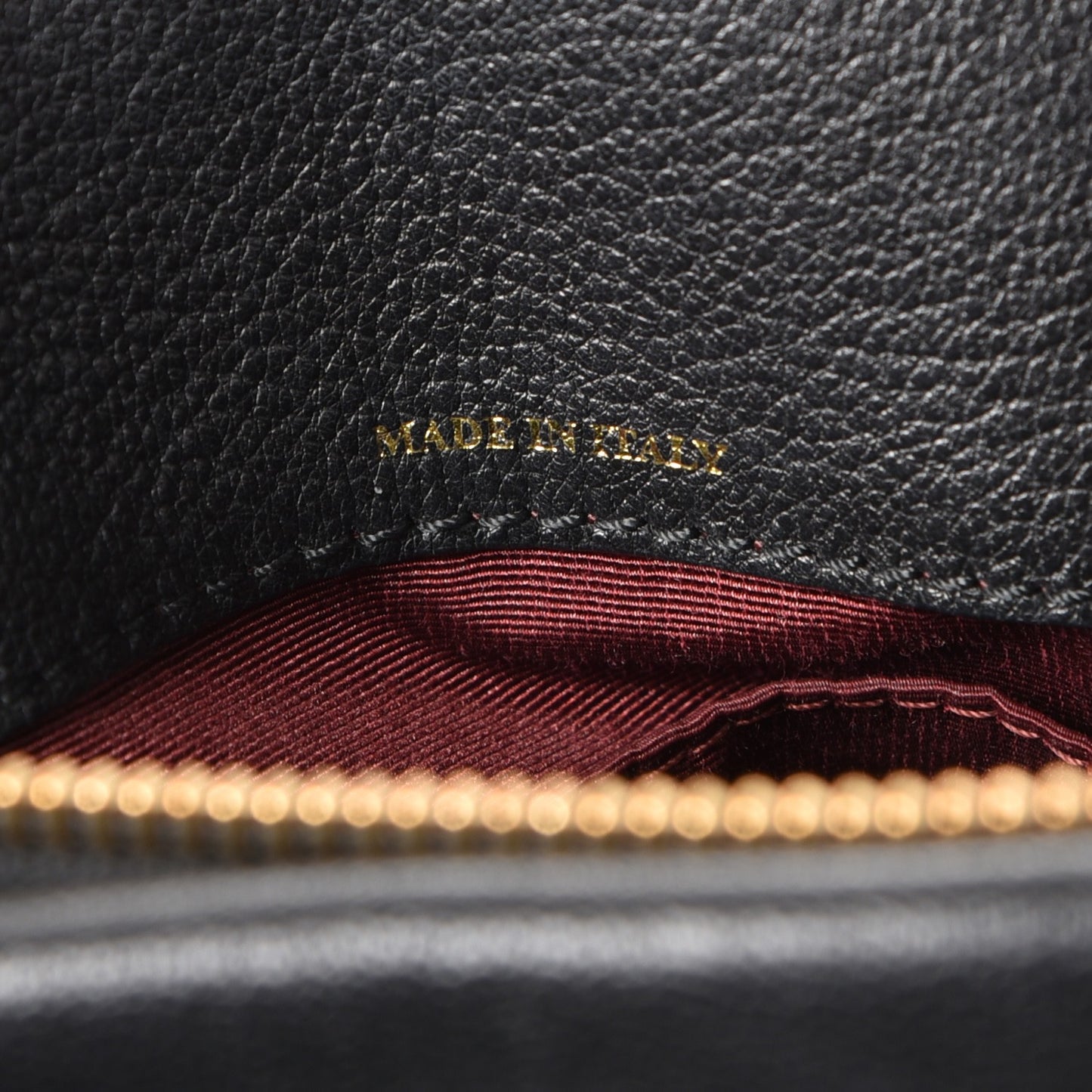 Goatskin Trilogy Bowling Bag Black