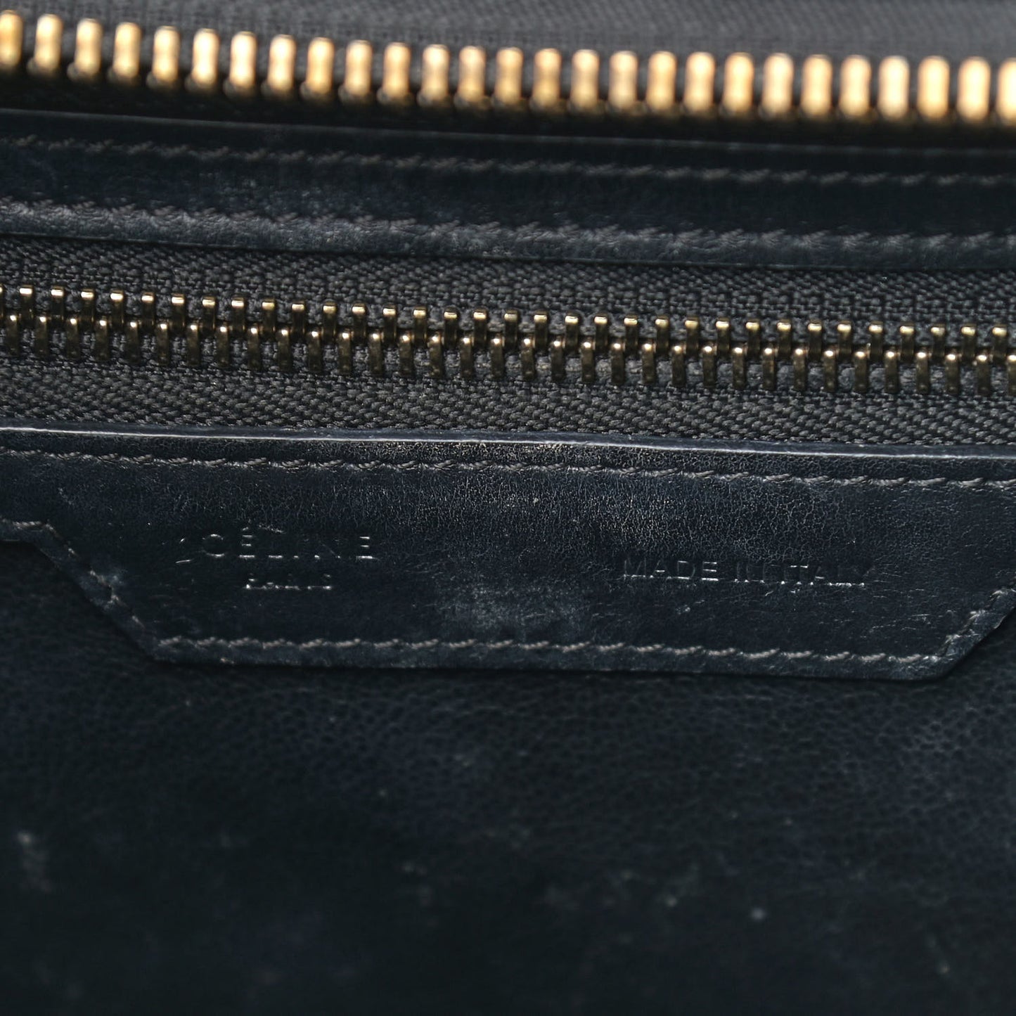 Smooth Calfskin Micro Luggage Black