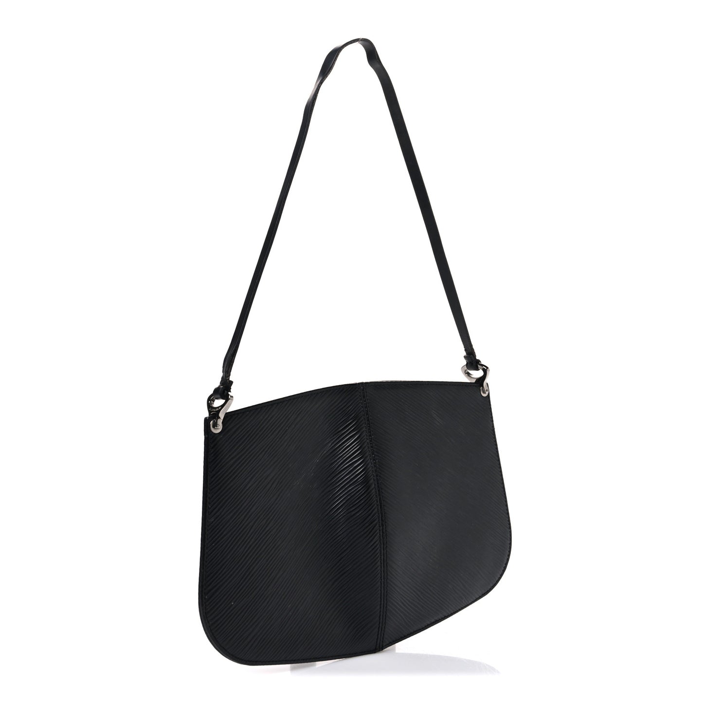 Epi Demi Lune Pochette Black