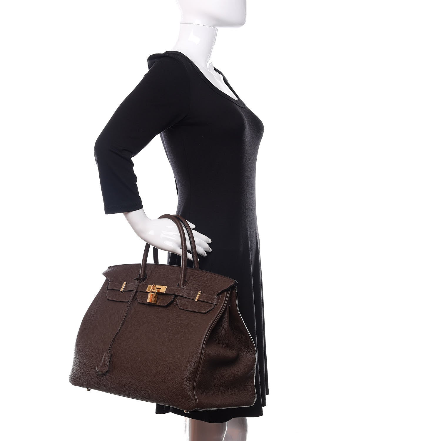 Hermes Togo Birkin 40 Cafe 2 of 13