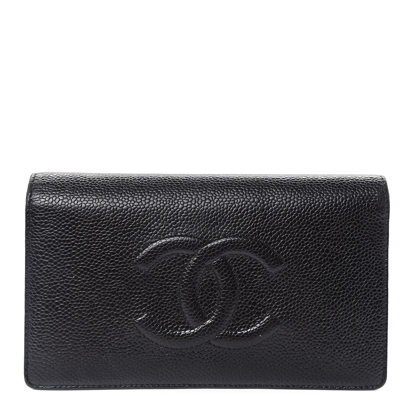 Caviar Timeless CC Yen Wallet Black