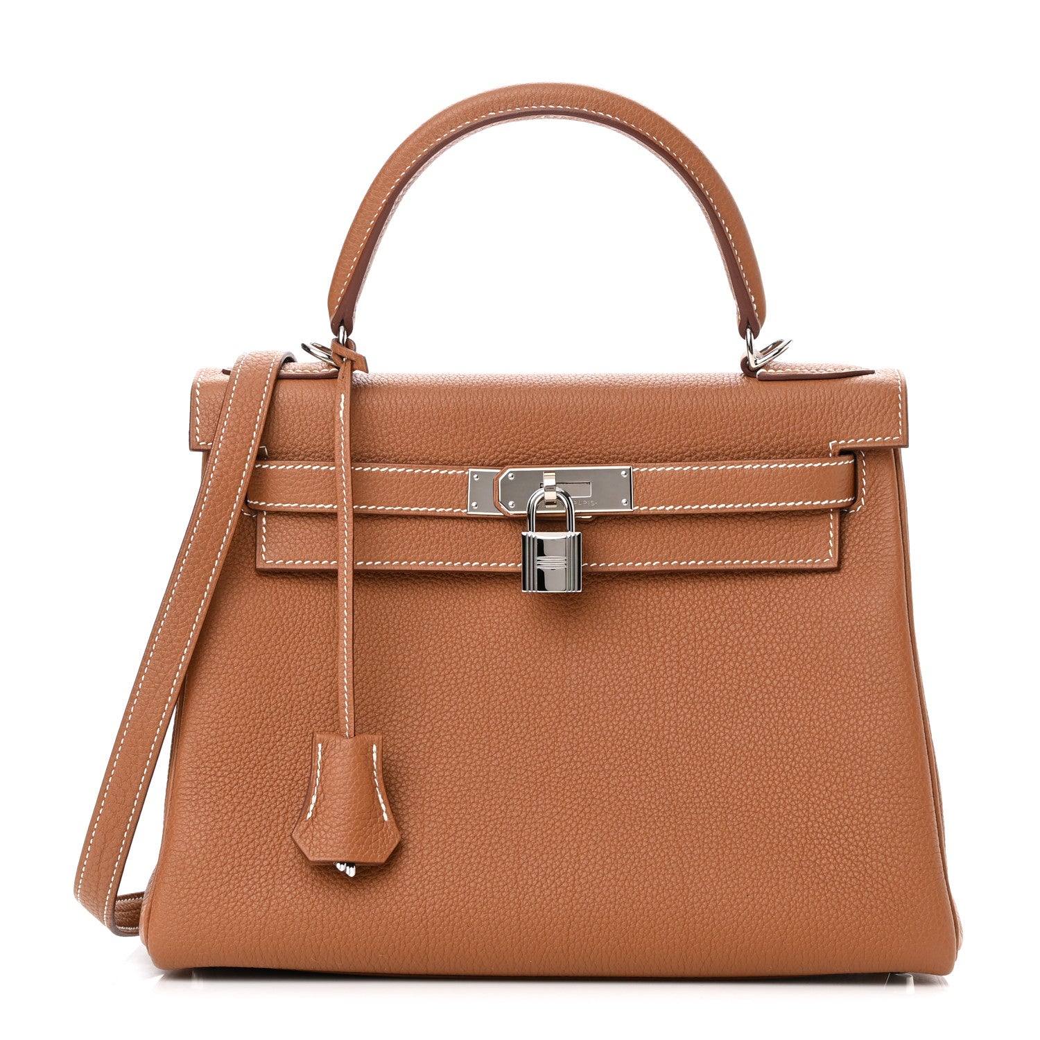 Hermes Togo Kelly Retourne 28 Gold 1 of 11
