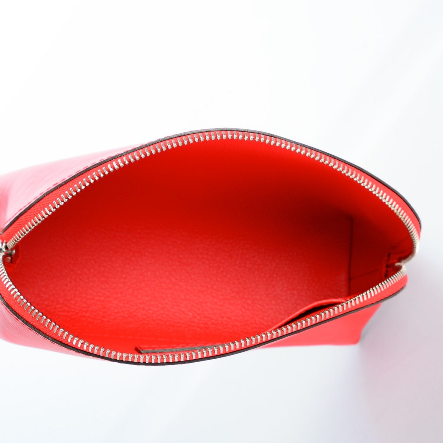 Epi Cosmetic Pouch Coquelicot