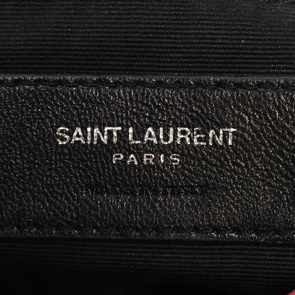 Saint Laurent Lambskin Monogram Lou Belt Bag Red 6 of 13