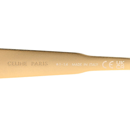 Celine Metal Triomphe 01 Sunglasses CL40235U Gold Green 5 of 7