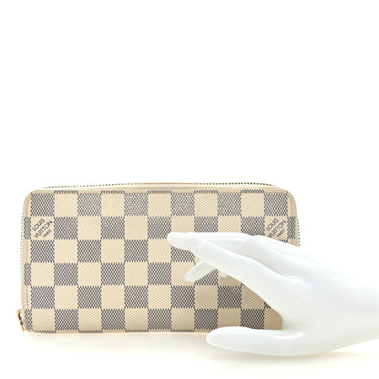 Louis Vuitton Damier Azur Zippy Wallet 2 of 7