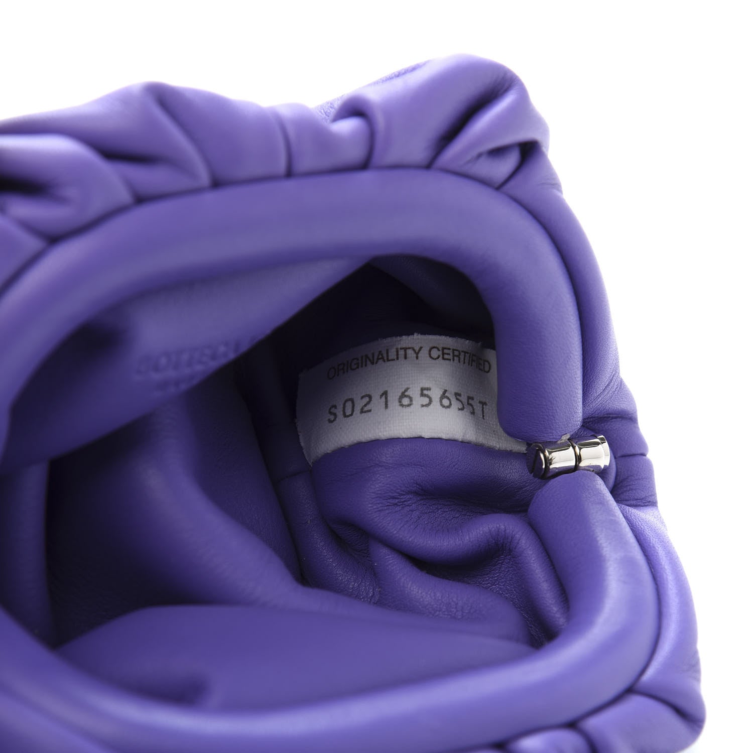 Bottega Veneta Butter Calfskin Coin Purse Purple 7 of 10