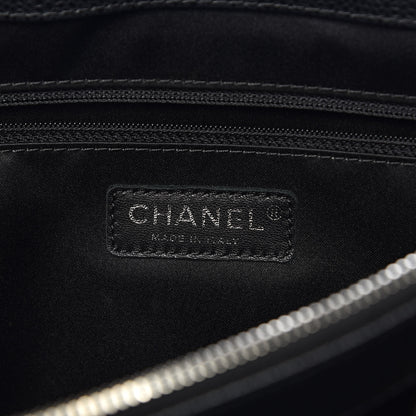 Chanel Caviar Quilted XL Grand Shopping Tote GST Black 6 of 13
