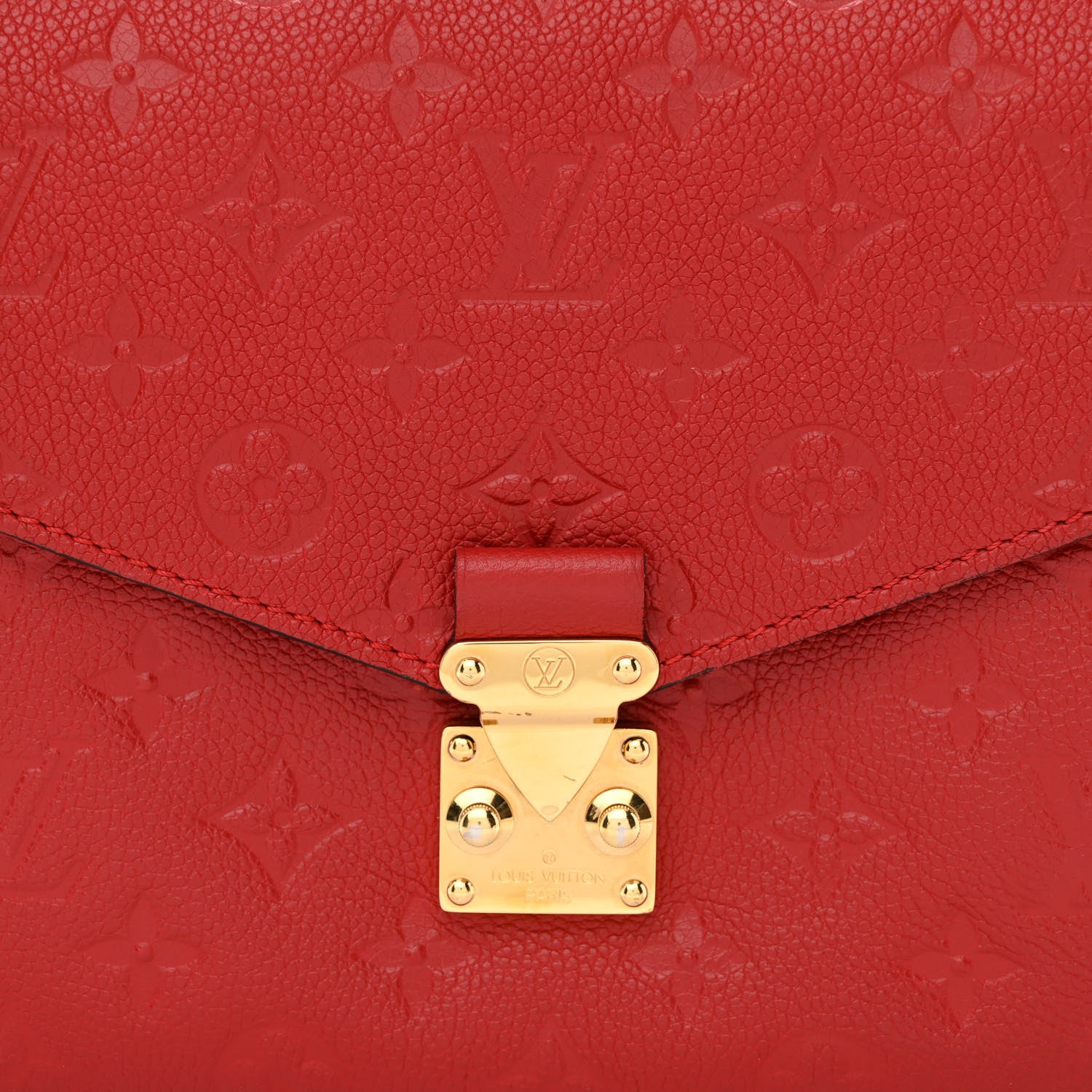 Louis Vuitton Empreinte Pochette Metis Cherry 10 of 16