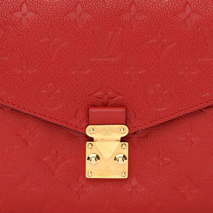 Louis Vuitton Empreinte Pochette Metis Cherry 10 of 16