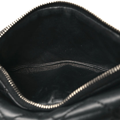 Chanel Lambskin Quilted Mini Mineral Nights Flap Crossbody Bag Black 6 of 15