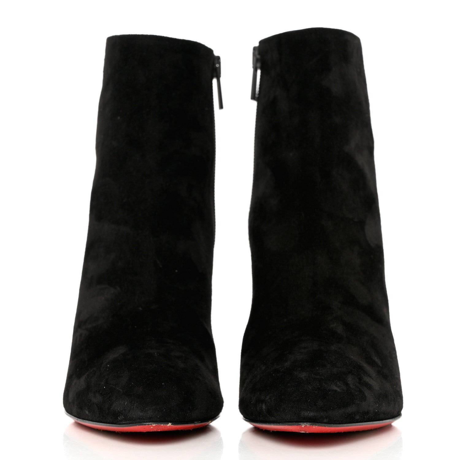 Christian Louboutin Suede So Eleonor Ankle Booties 36.5 Black 2 of 11