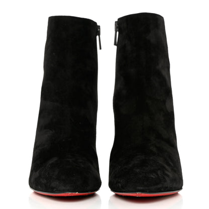 Christian Louboutin Suede So Eleonor Ankle Booties 36.5 Black 2 of 11