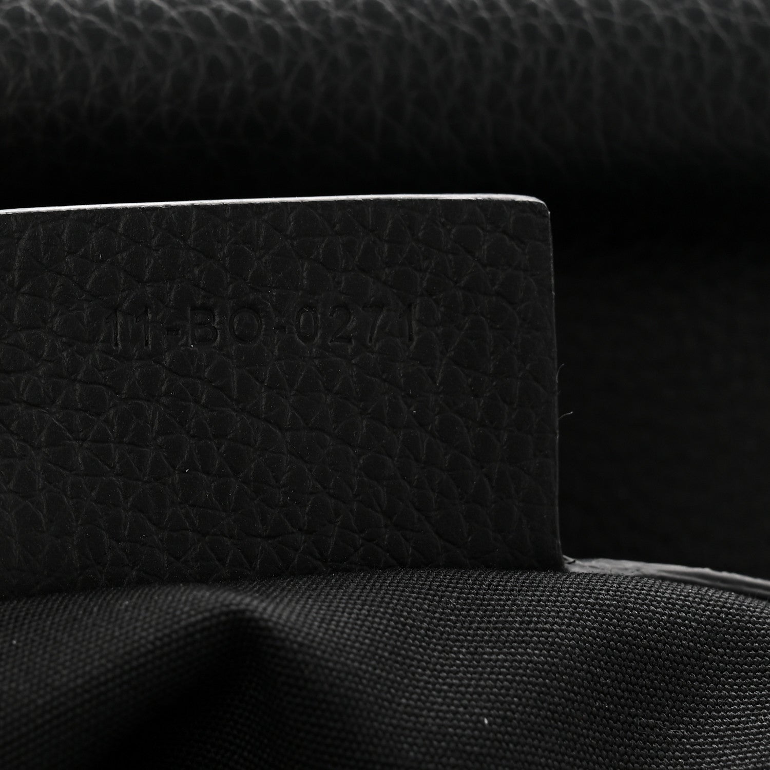 Christian Dior Grained Calfskin Maxi Gallop Backpack Black 7 of 10