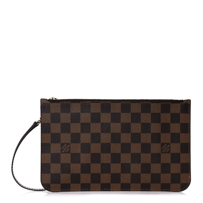Louis Vuitton Damier Ebene Neverfull MM GM Pochette 1 of 5
