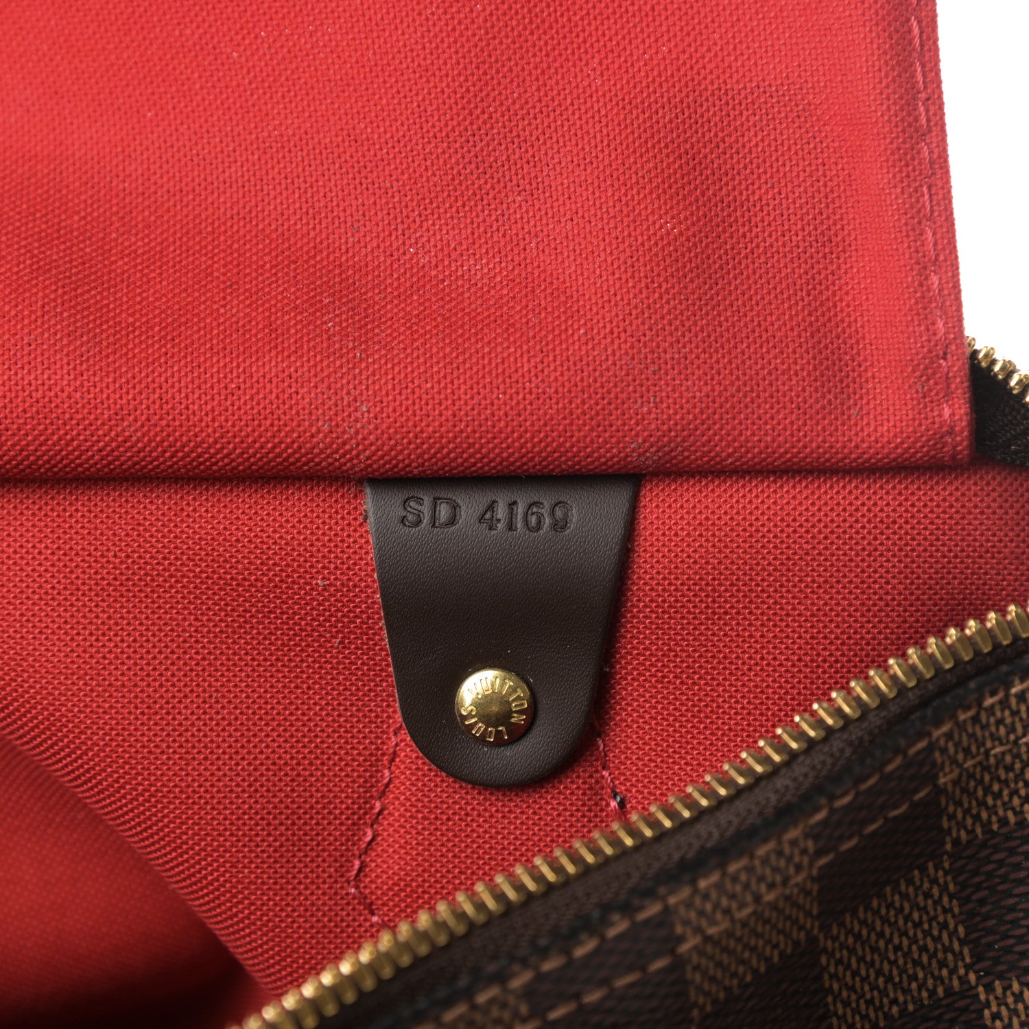 Louis Vuitton Damier Ebene Speedy Bandouliere 30 8 of 13
