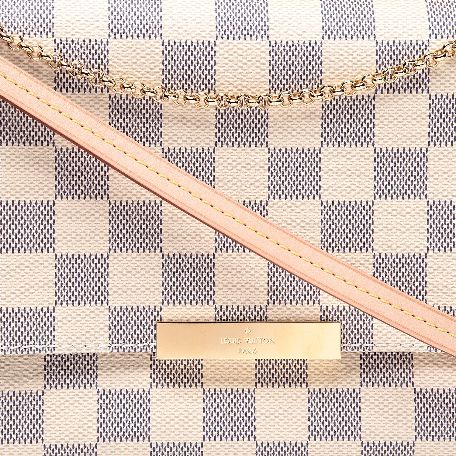 Louis Vuitton Damier Azur Favorite MM 9 of 10