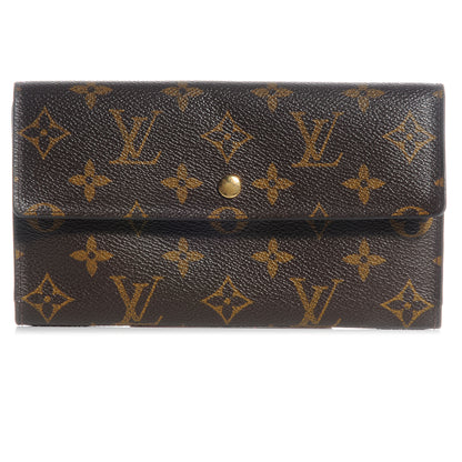 Louis Vuitton Monogram Porte Tresor International Wallet 1 of 7
