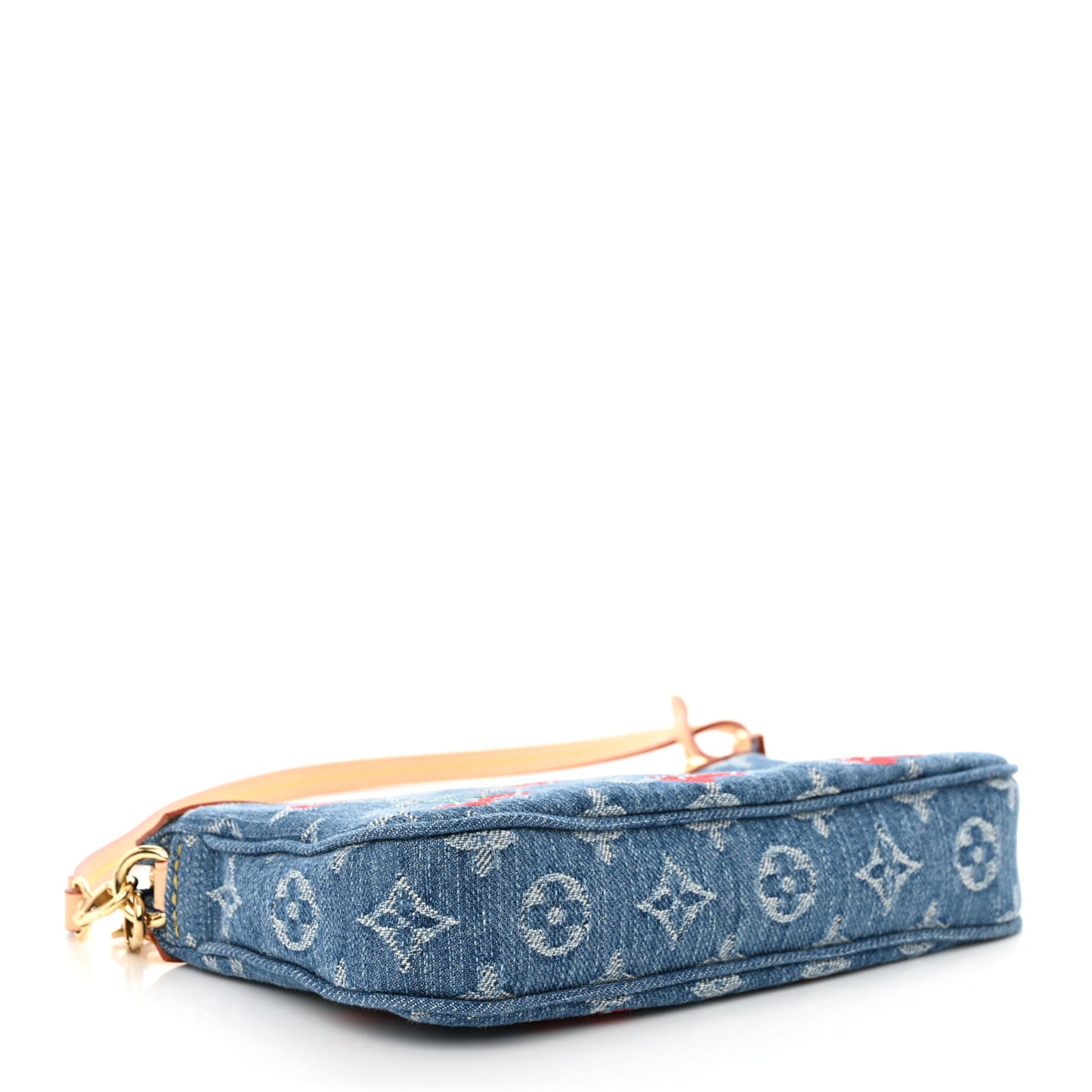 LV X TM Monogram Denim Cerises Pochette Accessories