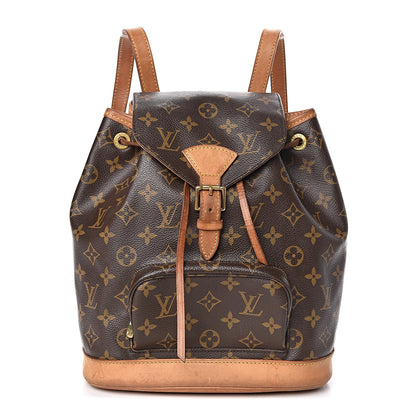 Louis Vuitton Monogram Montsouris MM Backpack 1 of 12