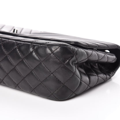 Chanel Lambskin Chevron Quilted Single Flap Black 6 of 13