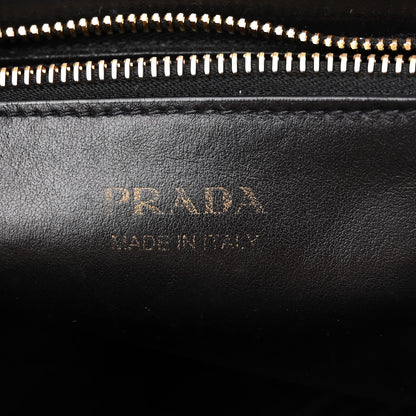 Prada Saffiano City Calfskin Small Paradigme Bag Black 7 of 12