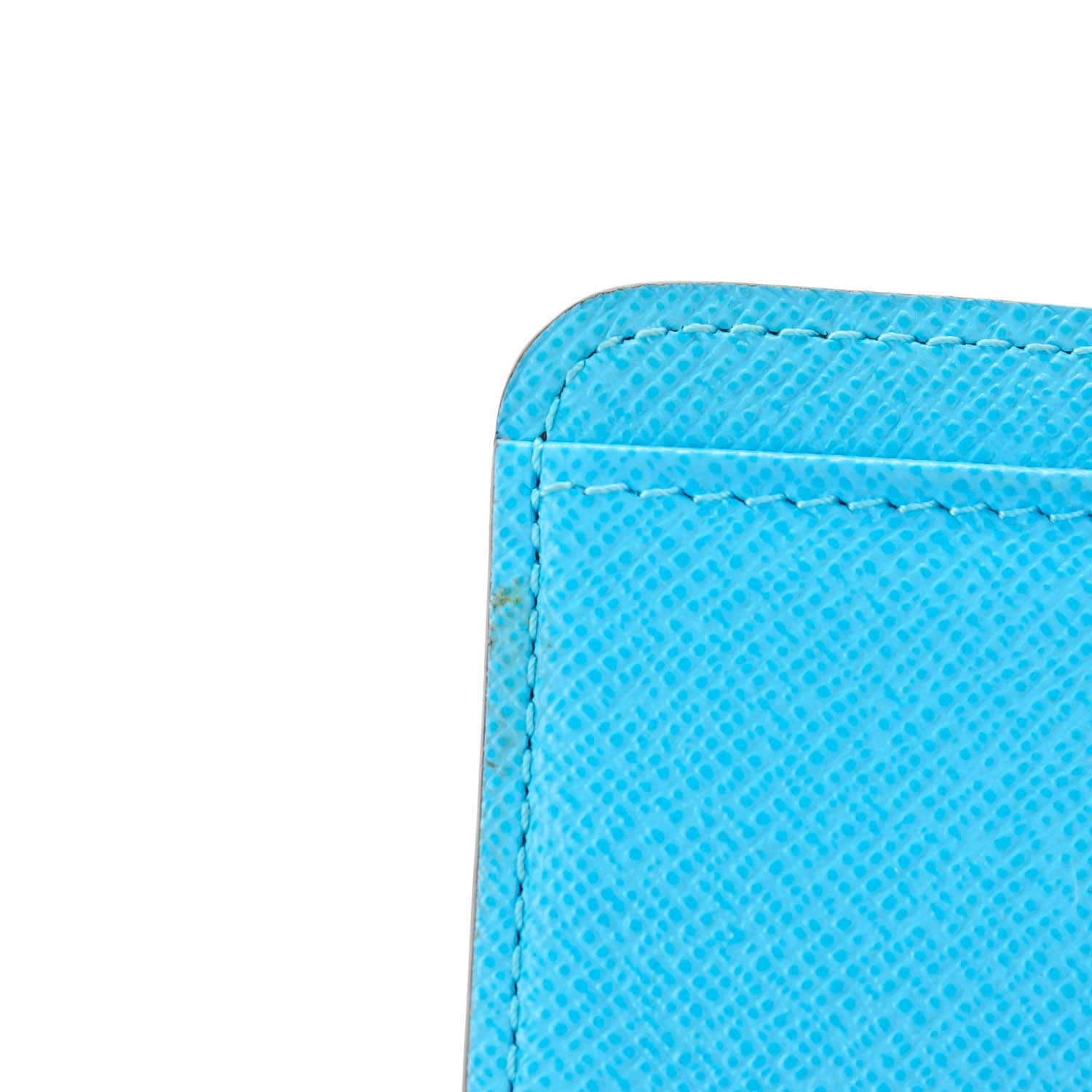 Louis Vuitton Monogram Groom Compact Zip Wallet Blue 8 of 9
