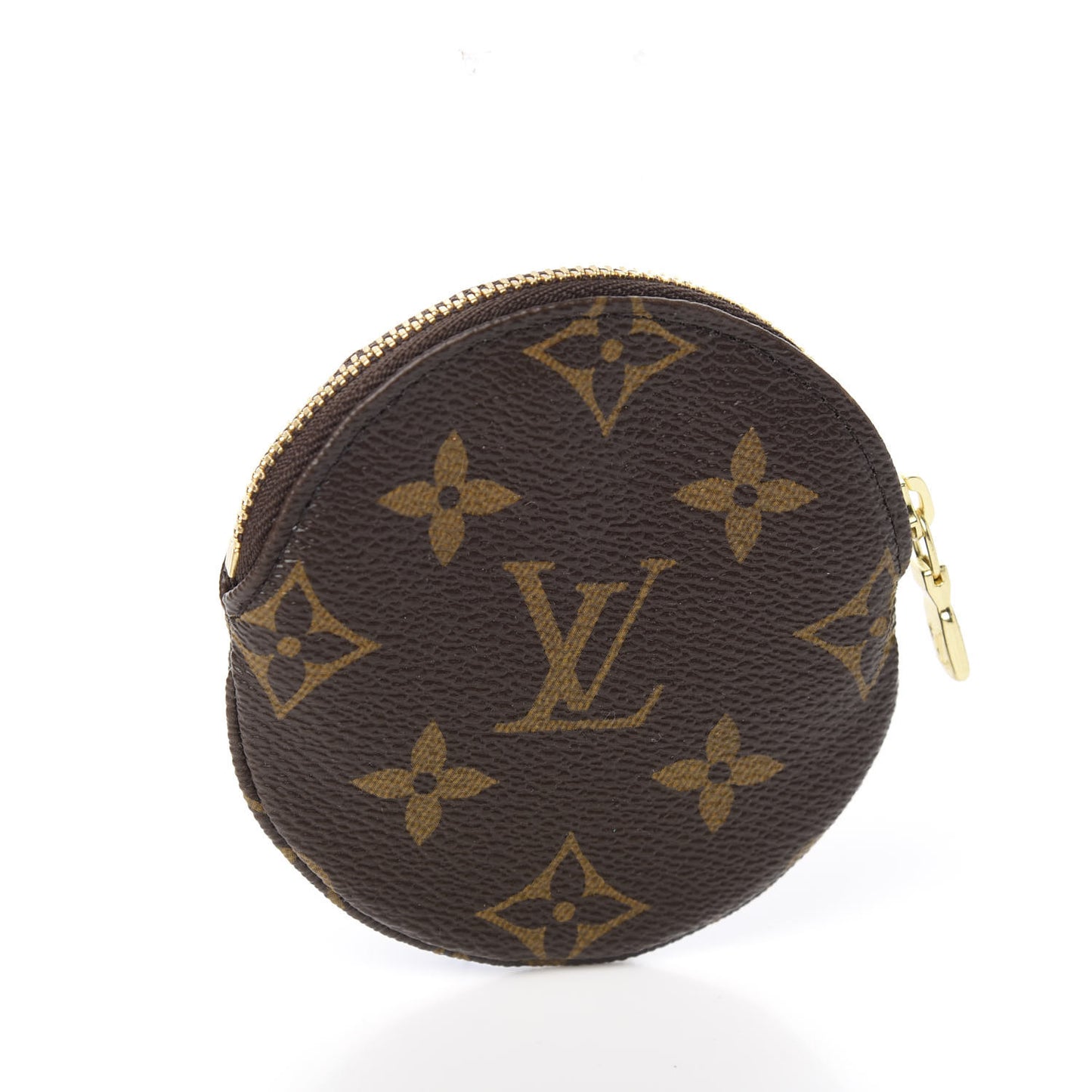 Monogram 2019 Christmas Animation Round Coin Purse Blue