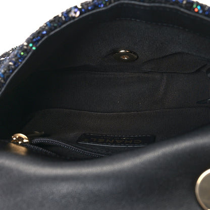 Chanel Tweed Mini Pearl Handle Flap Black Ecru 5 of 10