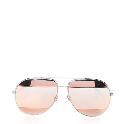 Christian Dior Split 1 Aviator Sunglasses Rose Gold 2 of 8