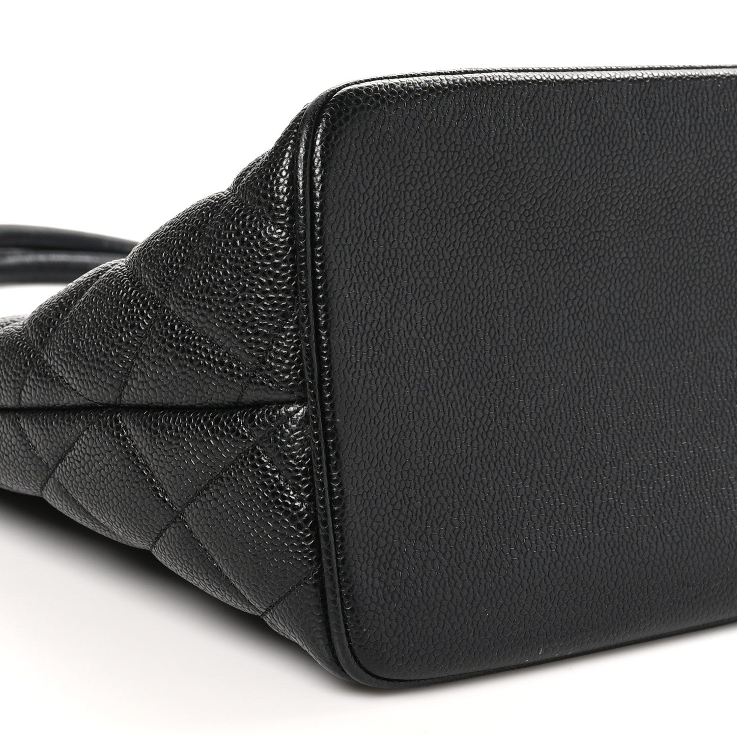 Chanel Caviar Quilted Medallion Tote Black 9 of 10